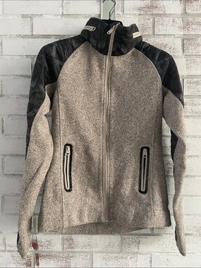Burton Gray and Black Full-Zip Utility Jacket